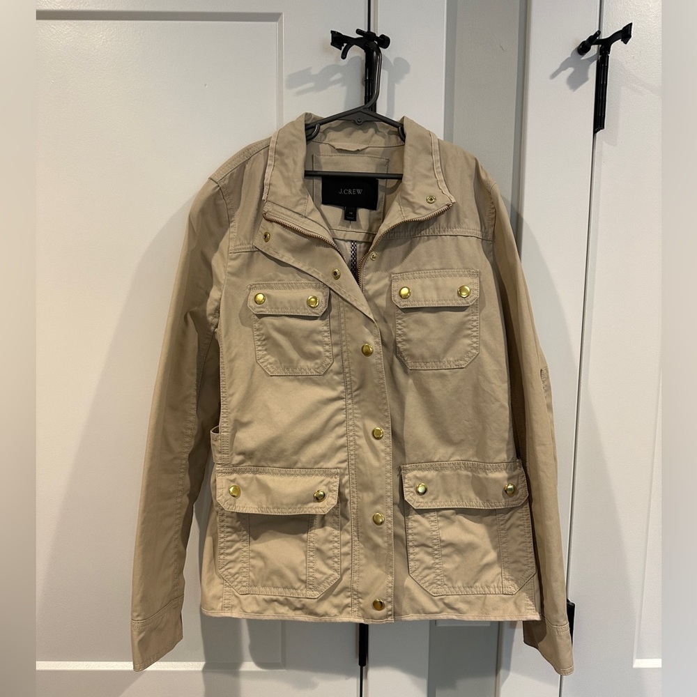 Jcrew cargo coat